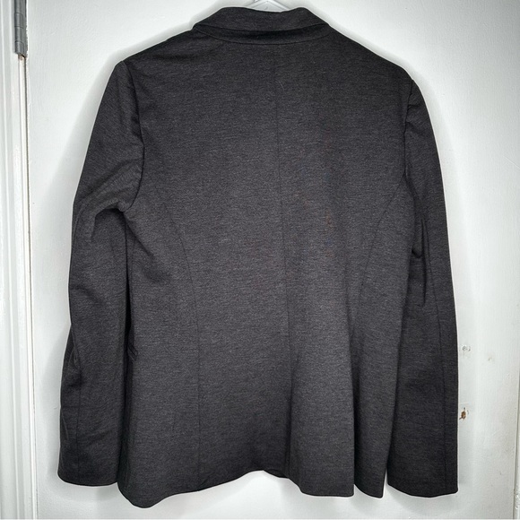 Audrey & Celine women’a‎ single button blazer gray size medium - Picture 2 of 4